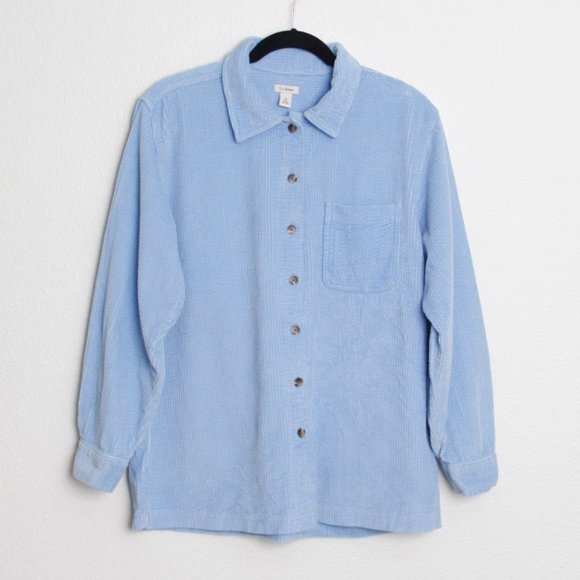 L.L. Bean Wide Wale Corduroy Shirt - Picture 5 of 7